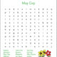 May Day Word Search