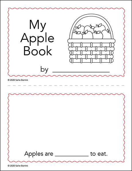 My Apple Book - Printable Booklet