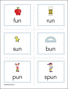 Short Vowels Word Families Activity | Sallie Borrink