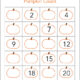Counting Worksheet (1-20) - Pumpkins