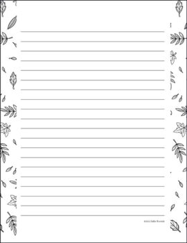 Black &amp; White Floral Journal Pages – 8 Designs, 4 Layouts | Sallie Borrink