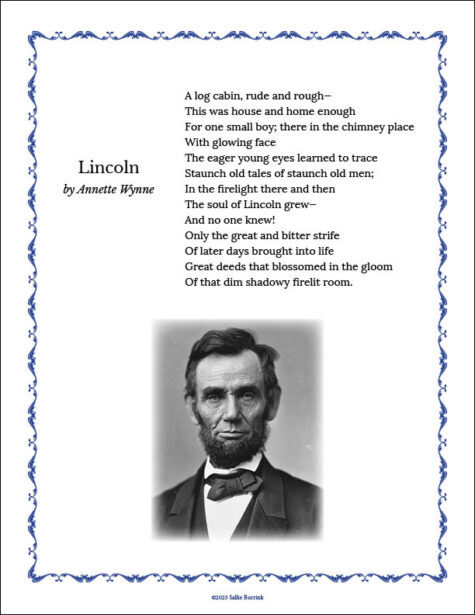"Lincoln" by Annette Wynne