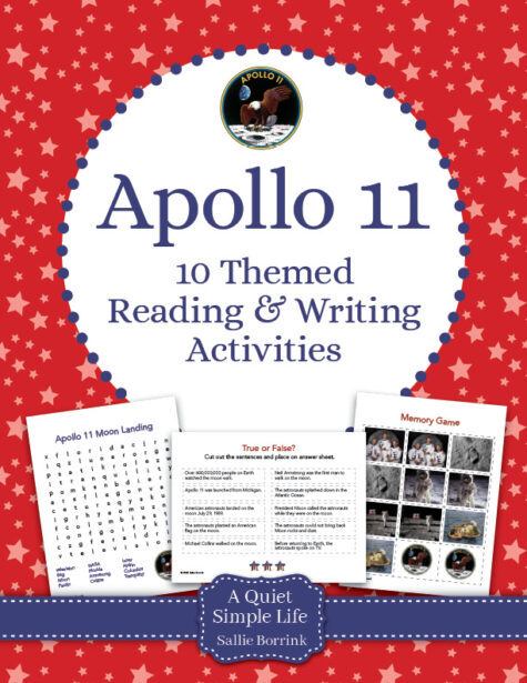 Apollo 11 Themed Learning Pack