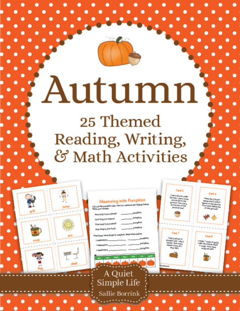 Autumn Themed Learning Pack