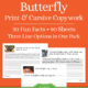 Butterfly Fun Facts Copywork