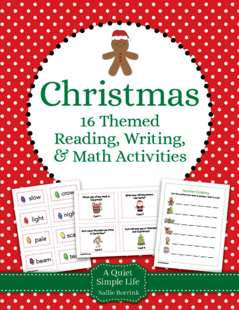 Christmas Themed Learning Pack