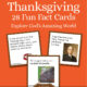 Thanksgiving Fun Facts Cards