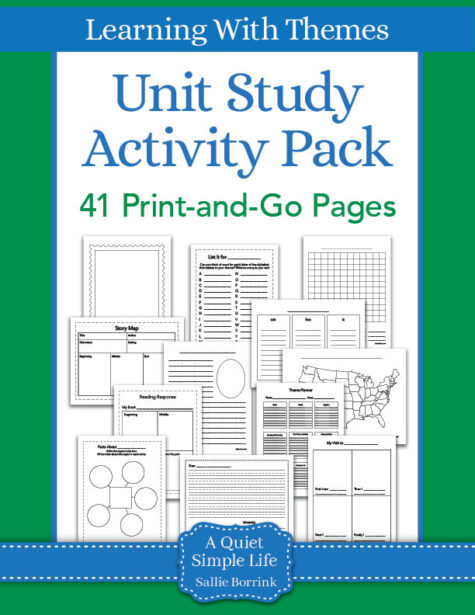 Unit Study Activity Pack