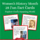 Women’s History Month Fun Fact Cards