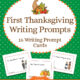 First Thanksgiving Writing Prompts 052923