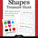 Shapes Treasure Hunt Printable Activity