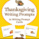 Thanksgiving Writing Prompts 052923