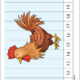 Counting Picture Puzzles - Rooster 063023