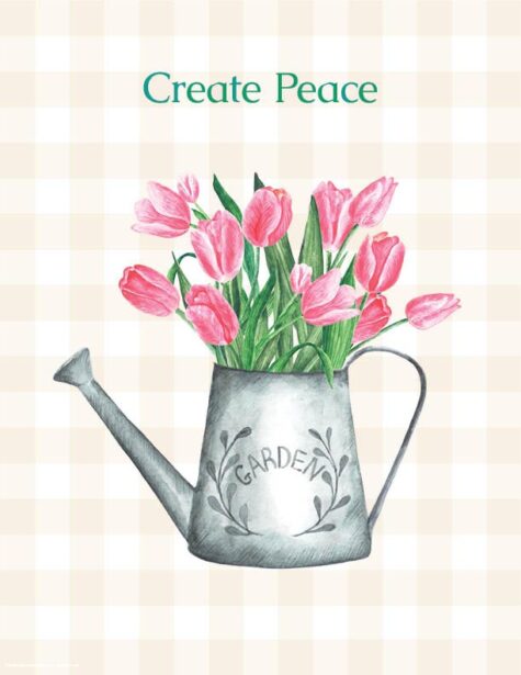 Create Peace Printable Artwork