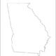 Georgia Map Printable