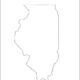 Illinois Map Printable