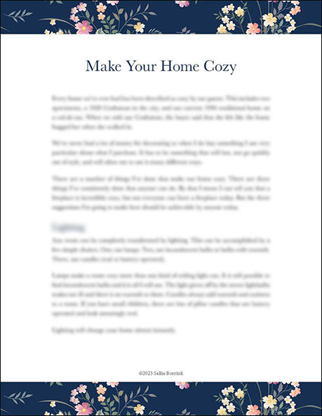 Make Your Home Cozy