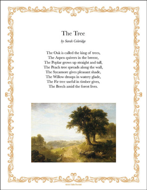 "The Tree" by Sarah Coleridge