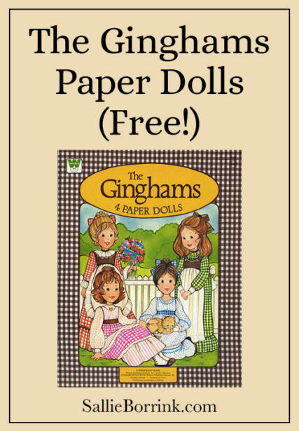The Ginghams Paper Dolls (Free!) | Sallie Borrink