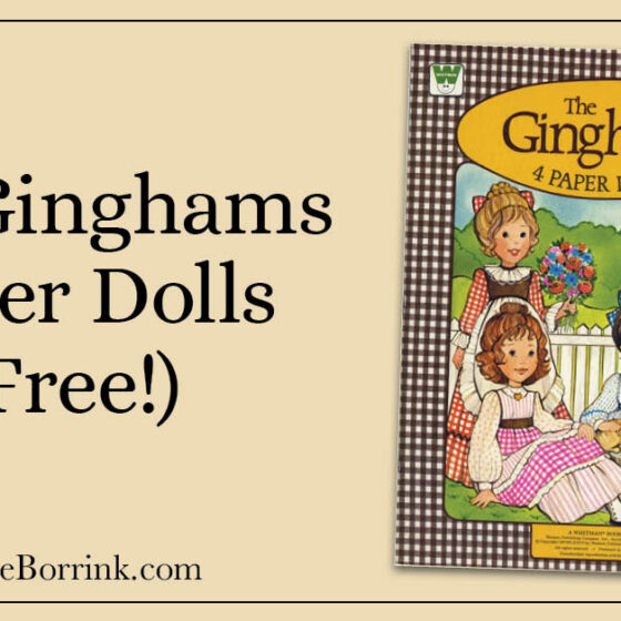 The Ginghams Paper Dolls (Free!) - Sallie Borrink