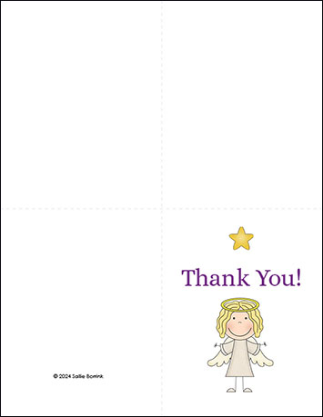 Christmas Thank You Cards & Envelopes - Image 2