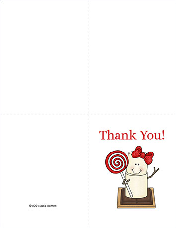 Christmas Thank You Cards & Envelopes - Image 4