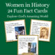 Women in History Fun Fact Cards 083124