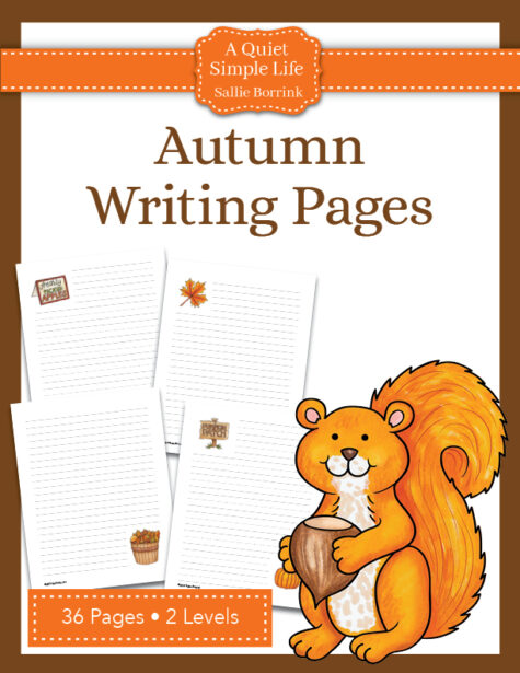 Autumn Writing Pages