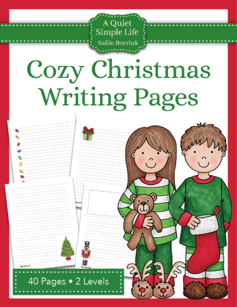 Cozy Christmas Writing Pages