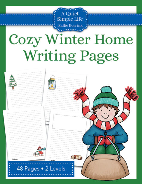 Cozy Winter Home Writing Pages