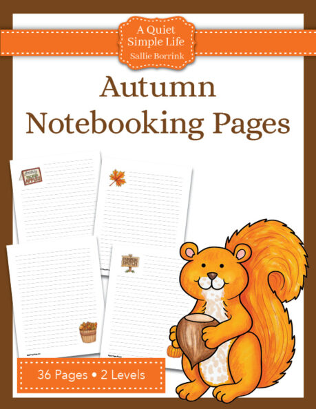 Autumn Notebooking Pages
