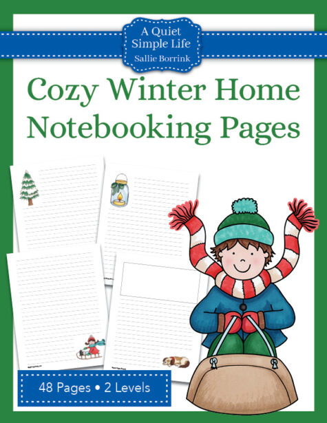 Cozy Winter Home Notebooking Pages