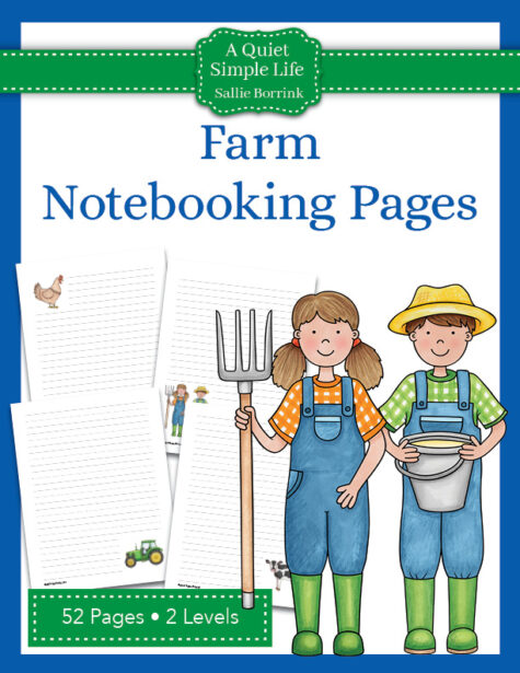 Farm Notebooking Pages