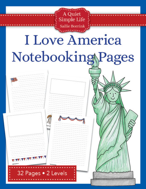 America Notebooking Pages