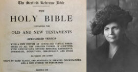 Grace Livingston Hill and picture of inside Scofield Bible