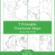 Continent Maps plus Bonus World Map IMAGE