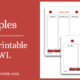 Free Apples Printable KWL POST