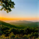 Sunrise at the Smokey Mountains