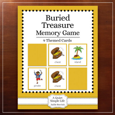 Buried Treasure Memory Game