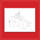 Free Canada Map Printable SQUARE 2
