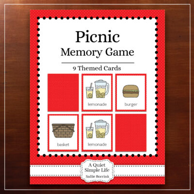 Picnic Memory Game
