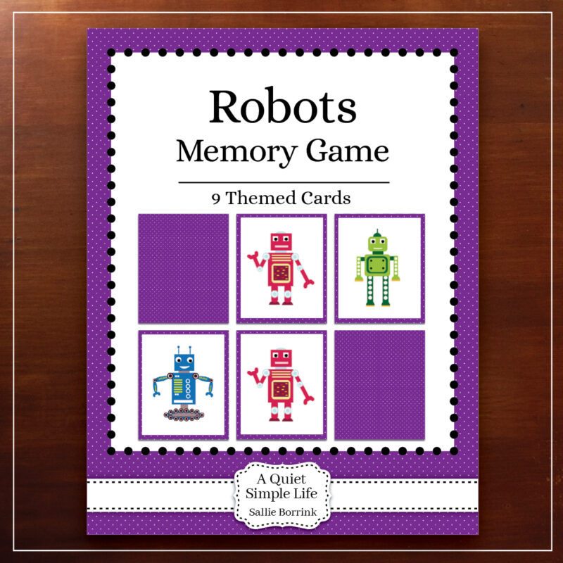 Robot Memory Game