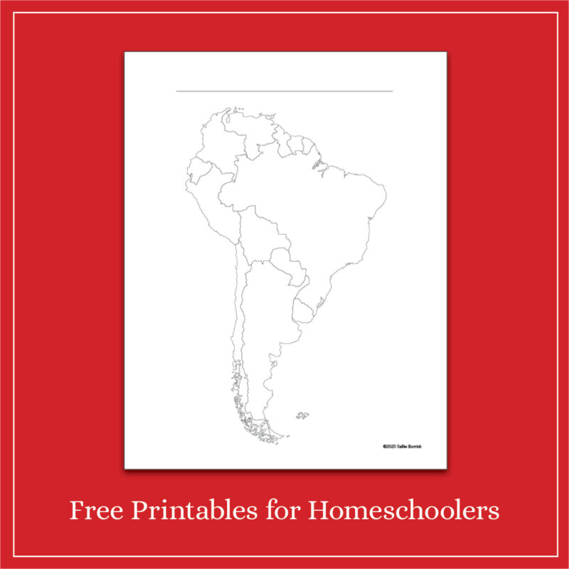 Plank Exercise .pdf Blank Outline South America Map Free Printable