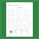 Free Spring Word Search Printable SQUARE