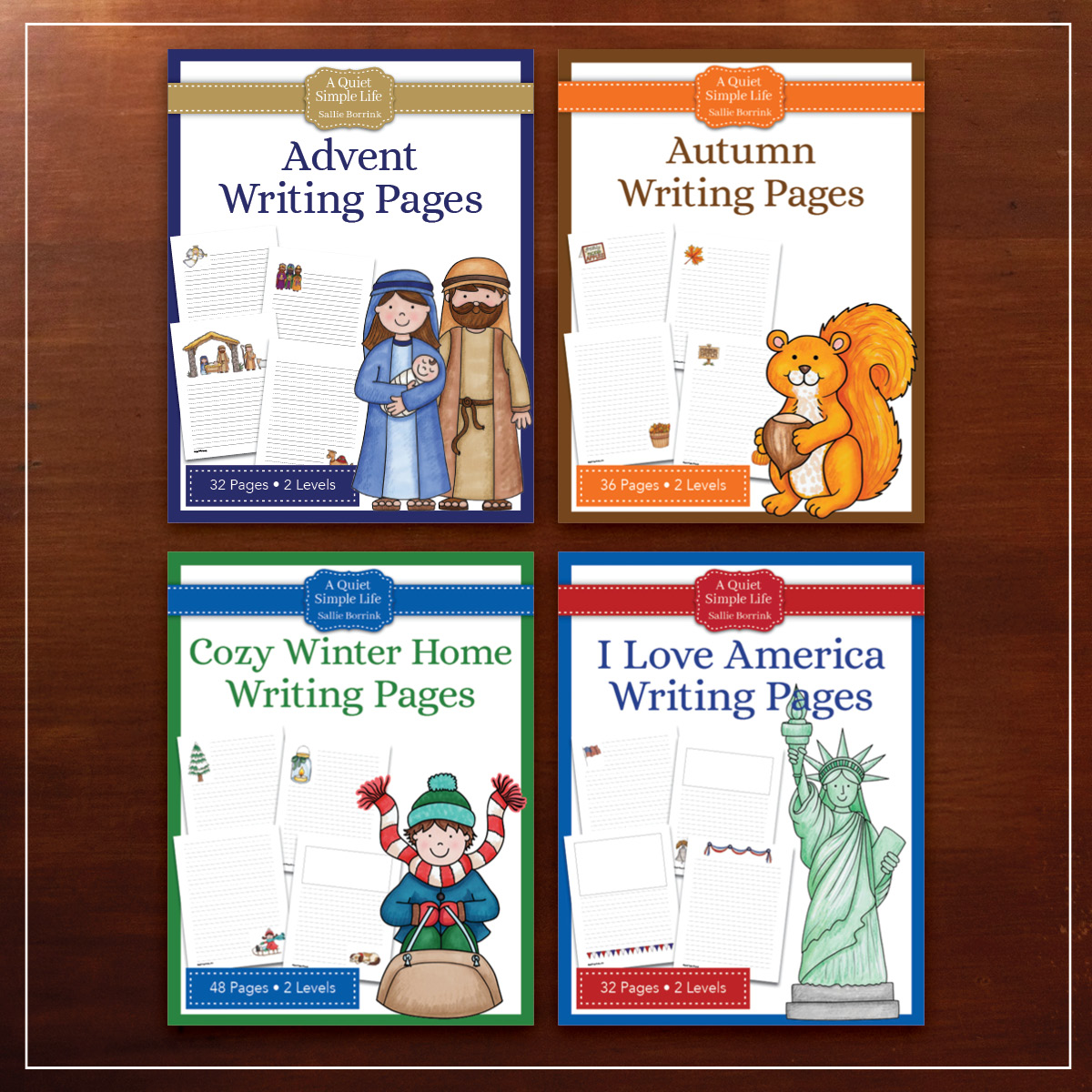 Themed Writing and Notebooking Pages for Homeschoolers | A Quiet Simple ...