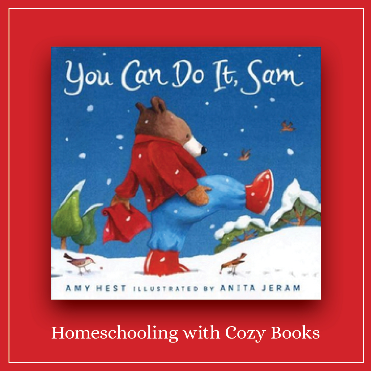 Fun Sam Book You Can Do It, Sam | Cozy Book Review | A Quiet Simple Life