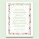 Philippians 4:8 KJV printable wall art in Cottage Rose and Daisies designs