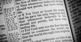 John 3:16-17 from the KJV Bible