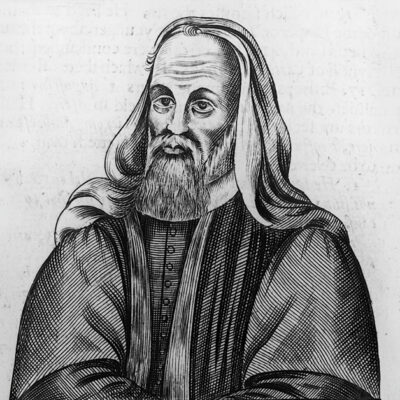 Vintage image of Pelagius