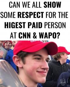 Highest Paid Person at CNN and WAPO